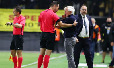 Άρης-Παναθηναϊκός: Ένταση με Γιοβάνοβιτς για το fair play (photos)