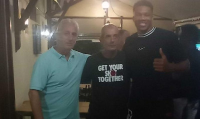 Αντετοκούνμπο: Διασκέδαση στα πάτρια εδάφη (photo)