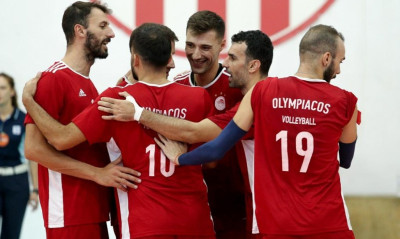 Βόλεϊ Ανδρών: Νίκη στο τάι μπρέικ κόντρα στη Ρίμπνιτσα για τον Ολυμπιακό