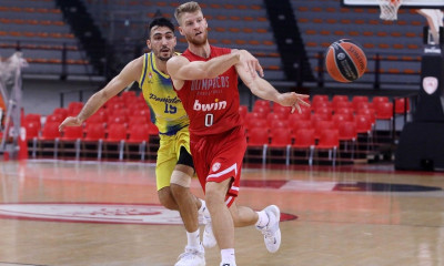 Ολυμπιακός - Περιστέρι 96-69: Σαν σε προπόνηση οι «ερυθρόλευκοι» λίγο πριν το τζάμπολ της Euroleague