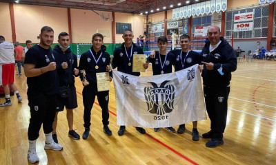 Με πολλά μετάλλια γυρίζουν από την Άρτα οι πυγμάχοι του ΠΑΟΚ