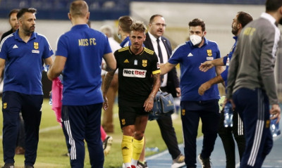 Ατρόμητος-Άρης: Σκόραρε στο 45+3 ο Σπιριντόνοβιτς - Αποχώρησε ο Μαντσίνι (video)