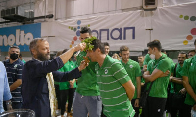 Παναθηναϊκός Α.Ο.: Με όνειρα και φιλοδοξίες ο αγιασμός των 36 τμημάτων (photos)