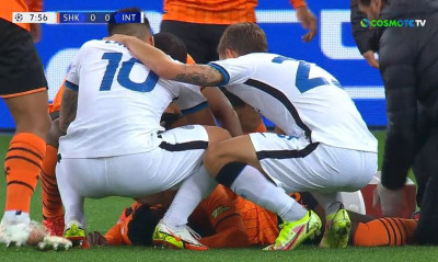 Champions League: «Πάγωσαν» στο Σαχτάρ-Ίντερ - Σοκαριστικός τραυματισμός για Τραορέ (video)