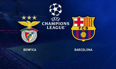 Live Chat Μπενφίκα-Μπαρτσελόνα 3-0