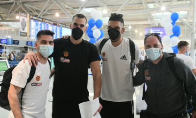 Μονακό-Παναθηναϊκός ΟΠΑΠ: Στιγμές από την αναχώρηση για το πριγκιπάτο (photos)