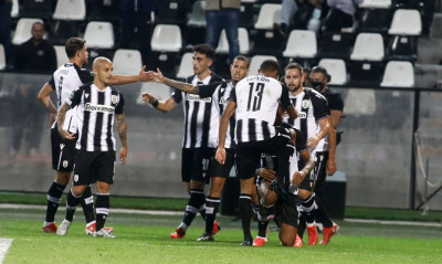 ΠΑΟΚ-Σλόβαν Μπρατισλάβας: Ξανά ασίστ ο Τέιλορ, ξανά γκολ ο Άκπομ και 1-0! (video+photos)