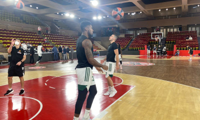 Παναθηναϊκός OΠΑΠ: Ζέσταμα επί γαλλικού εδάφους λίγο πριν το πρώτο τζάμπολ της Euroleague (photos)