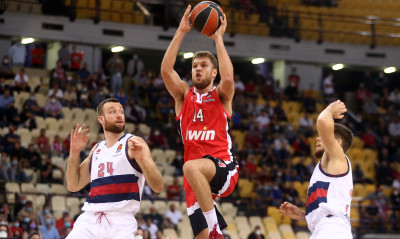 Ολυμπιακός-Μπασκόνια 75-50: Την κατάπιε!