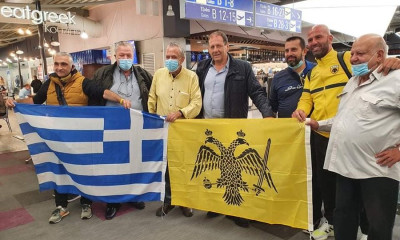 ΑΕΚ: Αναχώρησαν από το «Ελ. Βενιζέλος» μαζί με τον Αγγελόπουλο