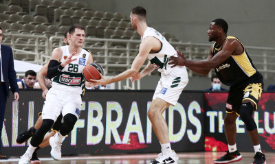 Νέντοβιτς και Παπαγιάννης στον ΟΠΑΠ: «Θα τα δώσουμε όλα για τη νίκη με τον κόσμο στο πλευρό μας»