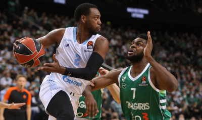 Ζαλγκίρις-Ζενίτ 64-70: Με Λόιντ διατήρησε το αήττητο!