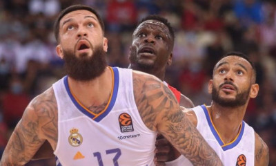 Ολυμπιακός-Ρεάλ Μαδρίτης: «Πέταξε» στο καλάθι των Πειραιωτών ο Πουαριέ (video)