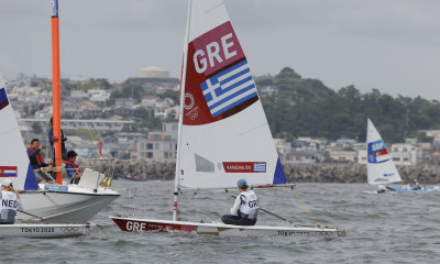 Ιστιοπλοΐα: Στην πρώτη θέση η Καραχάλιου - Στα μετάλλια ο Κεφαλλωνίτης