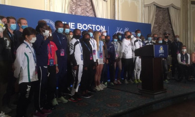 ΗΠΑ: Η Ελλάδα προσέφερε τα στεφάνια των νικητών του Μαραθωνίου της Βοστώνης