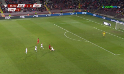 ΑΕΚ: Γκολάρα ο Τσούμπερ στο Ελβετία-Β. Ιρλανδία (video)