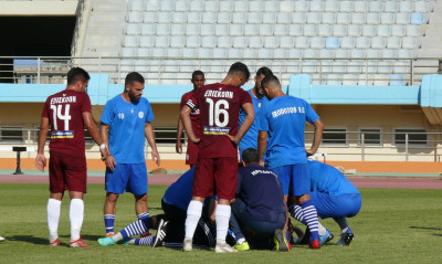 Ηρόδοτος-Επισκοπή: «Πάγωσαν» με τον τραυματισμό του Καντέ – Μεταφέρθηκε στο νοσοκομείο