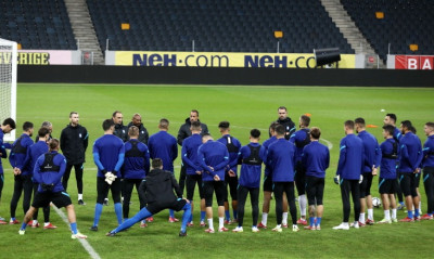 Σουηδία-Ελλάδα: Έτσι θα πάει στον «τελικό» - Κλειστά χαρτιά ο Φαν'τ Σχιπ (photos+video)