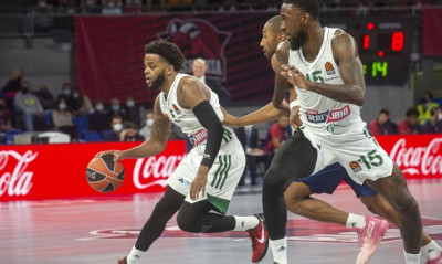 Μπασκόνια-Παναθηναϊκός ΟΠΑΠ: «Καυτός» Πέρι σκόραρε κατά ριπάς (video)