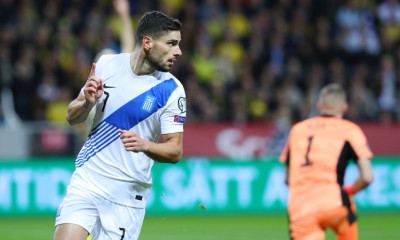 Σουηδία-Ελλάδα: Το γκολ του Μασούρα που ακυρώθηκε ως οφσάιντ (video)