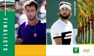 Indian Well: Οι «πρωτάρηδες» Μπασιλασβίλι και Νόρι στον μεγάλο τελικό της Καλιφόρνια (video+photos)