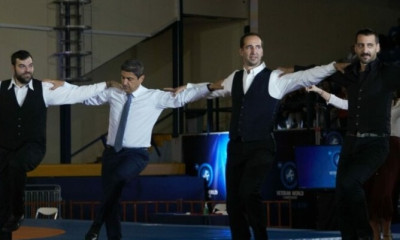 Παγκόσμιο Πρωτάθλημα Πάλης Βετεράνων: Εντυπωσιακή η τελετή έναρξης με χορό του Αυγενάκη (video)