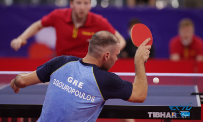 Πινγκ πονγκ: Στο Ευρωπαϊκό πρωτάθλημα Under 21, Τέρπου και Σγουρόπουλος