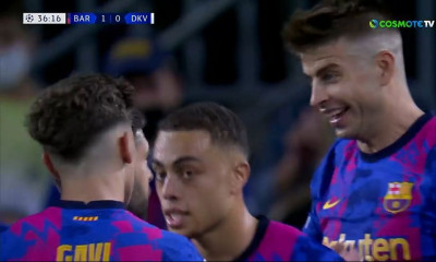 Champions League: Το… κάρφωσε ο Πικέ! (Video)