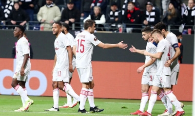 Άιντραχτ Φρανκφούρτης-Ολυμπιακός: Πρώτοι οι Γερμανοί - Η βαθμολογία και η επόμενη αγωνιστική (pics)