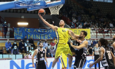 ΕΣΑΚΕ: Ο Κακλαμανάκης έπιασε ιστορική κορυφή με το Λαύριο