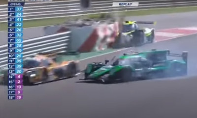 Τρομακτικό ατύχημα στο Λε Μαν - Σώθηκε από θαύμα Έλληνας οδηγός (video)