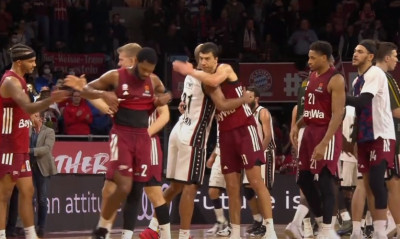 Μπάγερν Μονάχου-Αρμάνι Μιλάνο 83-77: Της έσπασε το αήττητο με Λούσιτς και Ουόλντεν