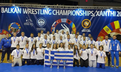 Βαλκανικό πρωτάθλημα πάλης: Σάρωσε η Ελλάδα με 23 μετάλλια την πρώτη μέρα
