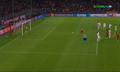 Champions League: Ο Βλαχοδήμος έπιασε το πέναλτι του Λεβαντόφσκι (video)