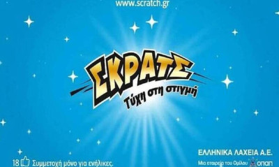 ΣΚΡΑΤΣ: Κέρδη άνω των 10,6 εκατ. ευρώ τον Οκτώβριο
