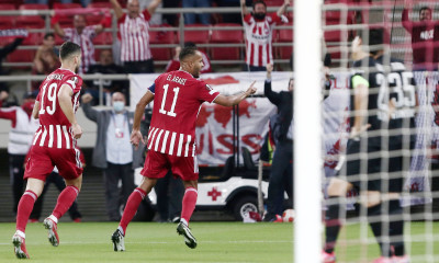 Ολυμπιακός-Άιντραχτ Φρανκφούρτης: Γκολ και ρεκόρ ο Ελ Αραμπί – Απάντησε ο Κάμαντα (videos)