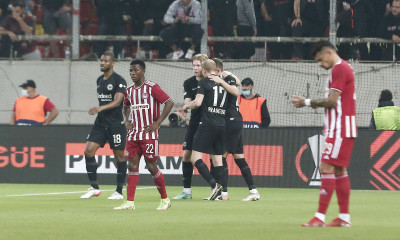 Ολυμπιακός-Άιντραχτ 1-2: Τα highlights της «ερυθρόλευκης» ψυχρολουσίας (video+photos)