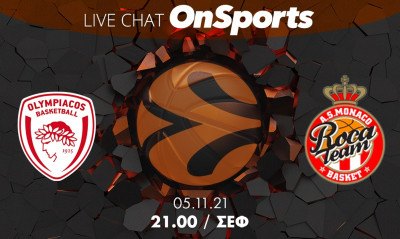 Live Chat Ολυμπιακός-Mονακό