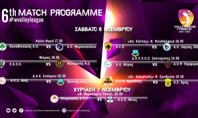 Volley League Γυναικών: Τα… βλέμματα σε Μαρούσι, Νέα Ερυθραία και Ρέντη