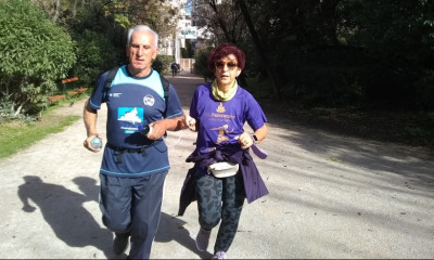 38ος ΑΜΑ -70χρονος δρομέας με πρόβλημα όρασης: «Δάκρυα όταν μπαίνω στο Παναθηναϊκό Στάδιο»