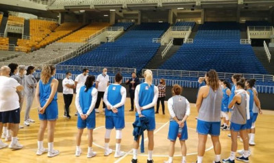 ΕΟΚ: Επίσκεψη στην προπόνηση της Εθνικής ομάδας στο ΟΑΚΑ