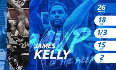 ΕΣΑΚΕ: Πολυτιμότερος παίκτης ο Τζέιμς Κέλι!