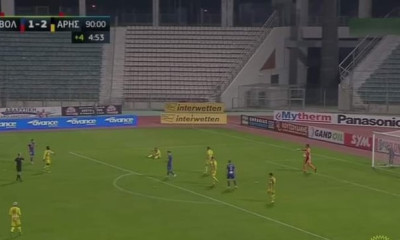 Βόλος-Άρης: Ο Μπαρτόλο στο 95’ ήθελε να γίνει… Μπουχαλάκης, αλλά απέτυχε! (video+photos)