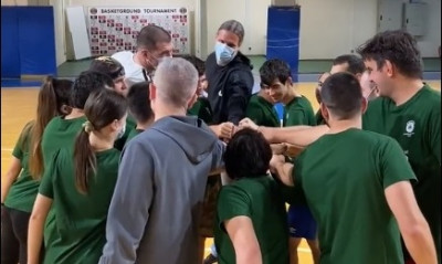 Παναθηναϊκός ΟΠΑΠ-«One Team»: Με Αλβέρτη και Καββαδά η προπόνηση των παιδιών από τα Special Olympics