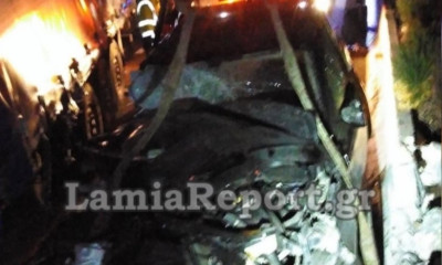 Κούγιας: «Αν υπήρχε συνοδηγός θα είχε πολτοποιηθεί» - Σοκάρουν οι εικόνες του τροχαίου (video)