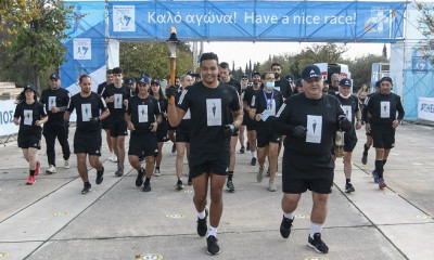 38ος ΑΜΑ: Στον Τύμβο του Μαραθώνα πραγματοποιήθηκε η συμβολική τελετή έναρξης (photos)
