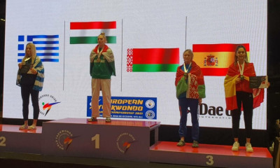 Ταεκβοντό: Ασημένιο η Σαρβανάκη στο Ευρωπαϊκό νεανίδων - 5ος ο Σολακίδης στους έφηβους