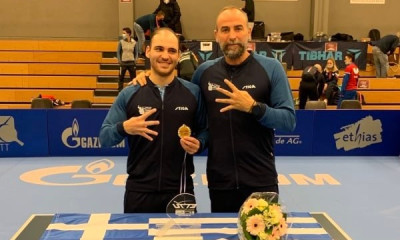 Πινγκ Πονγκ: Πρωταθλητής Ευρώπης στο απλό Under 21 ο Σγουρόπουλος