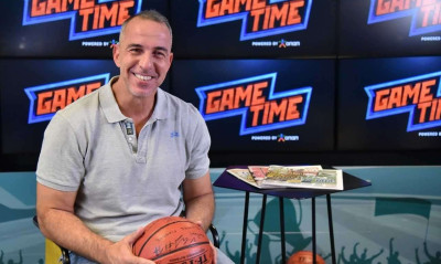Ο Γιώργος Λημνιάτης στο ΟΠΑΠ Game Time ΜΠΑΣΚΕΤ