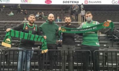 Ζαλγκίρις - Παναθηναϊκός ΟΠΑΠ: Με τον κόσμο στο πλευρό τους οι «πράσινοι» (photo)